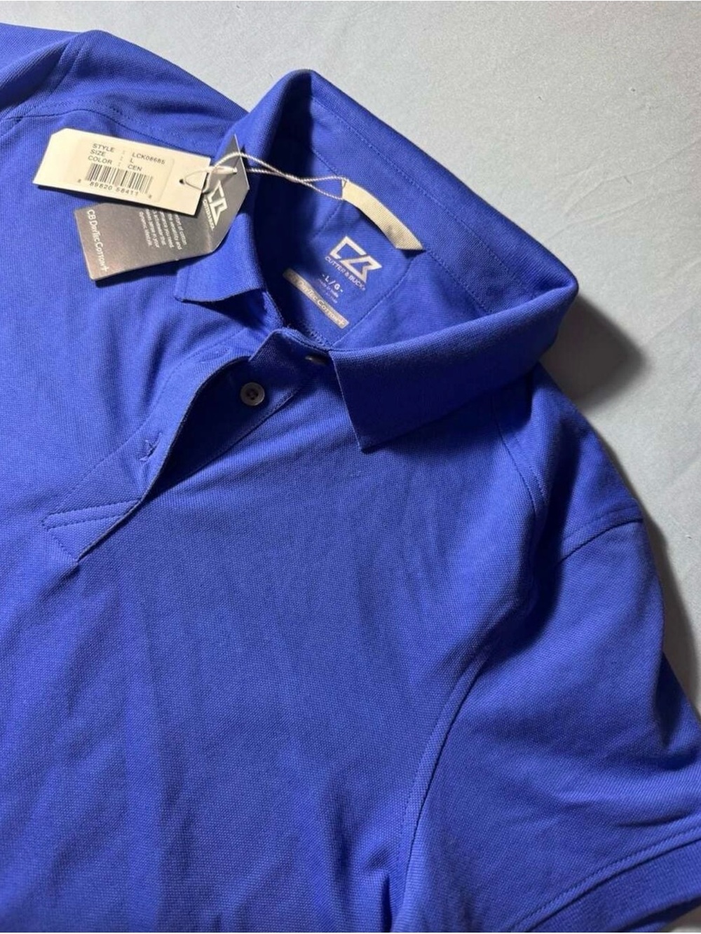 Cutter & Buck Men's Polo Shirt - Royal Blue